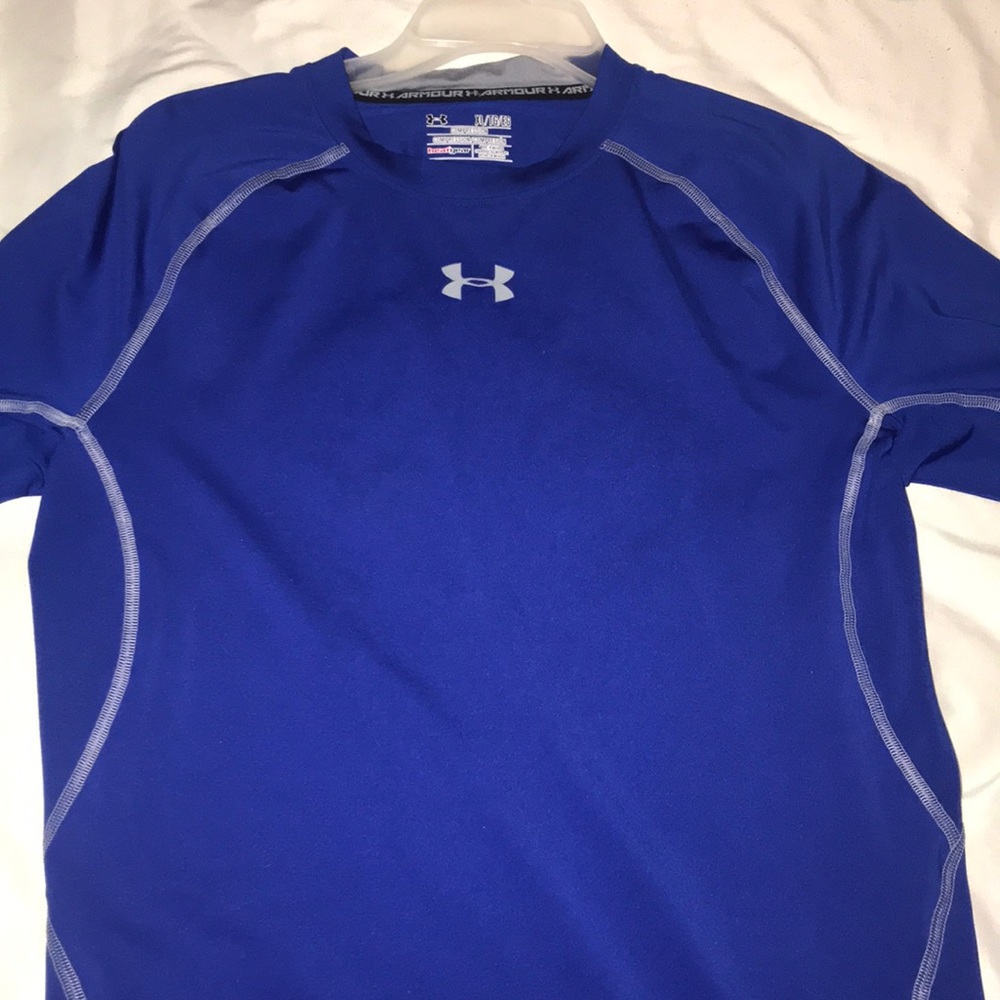Under Armour Blue Heat Gear Compression